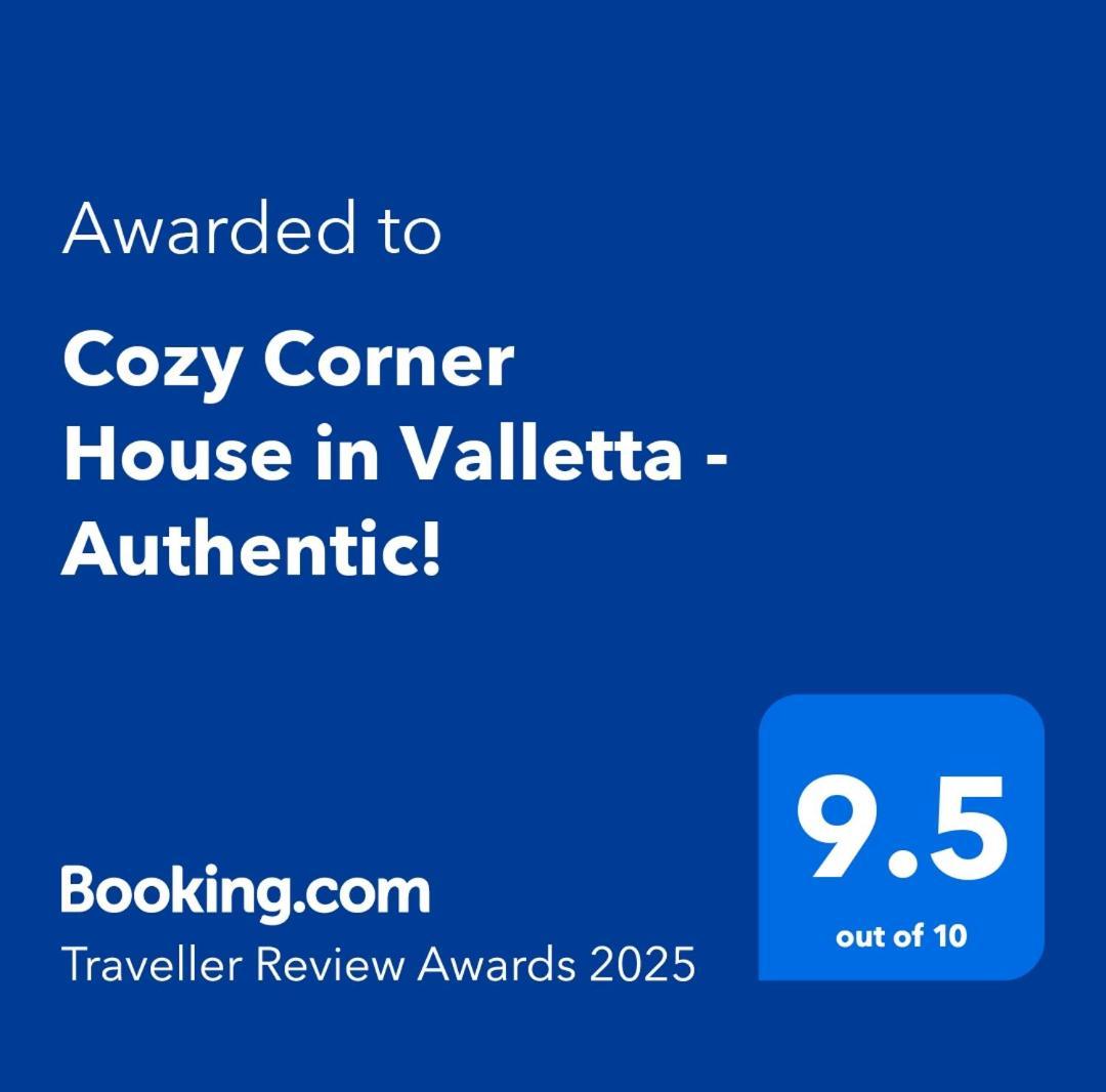 Cozy Corner House In Valletta - Authentic! Luaran gambar